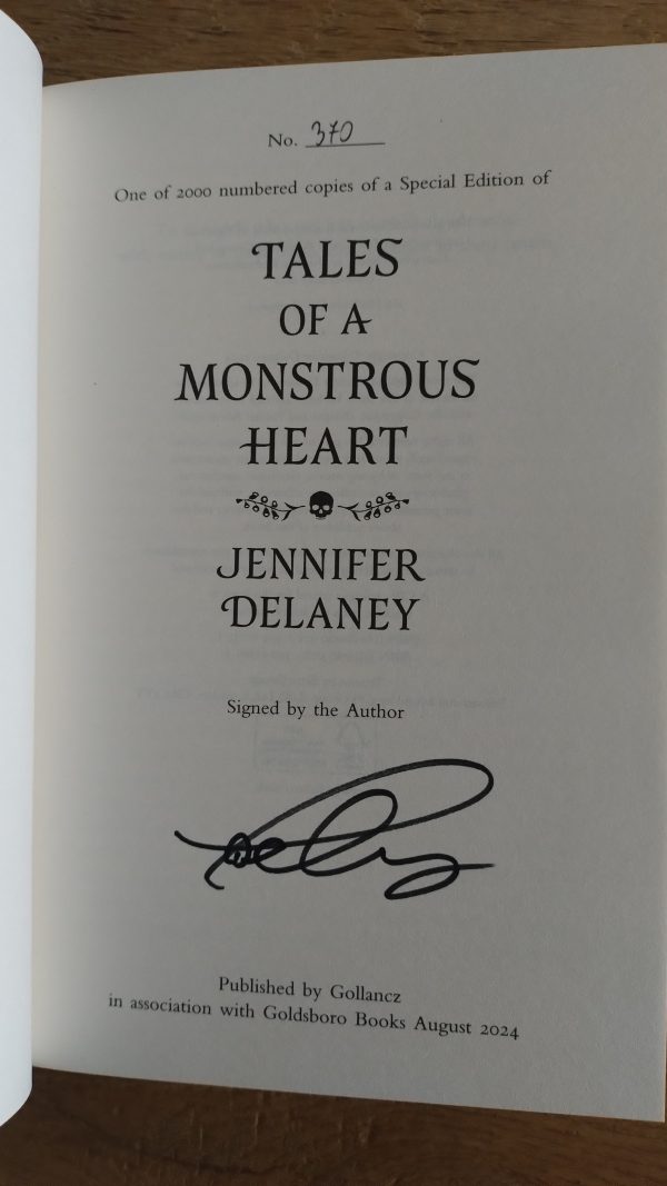 Jennifer Delaney, Tales of a Monstrous Heart (370) - Image 3