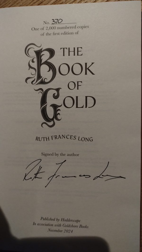 Ruth Frances Long, The Book of Gold (370) - Image 3